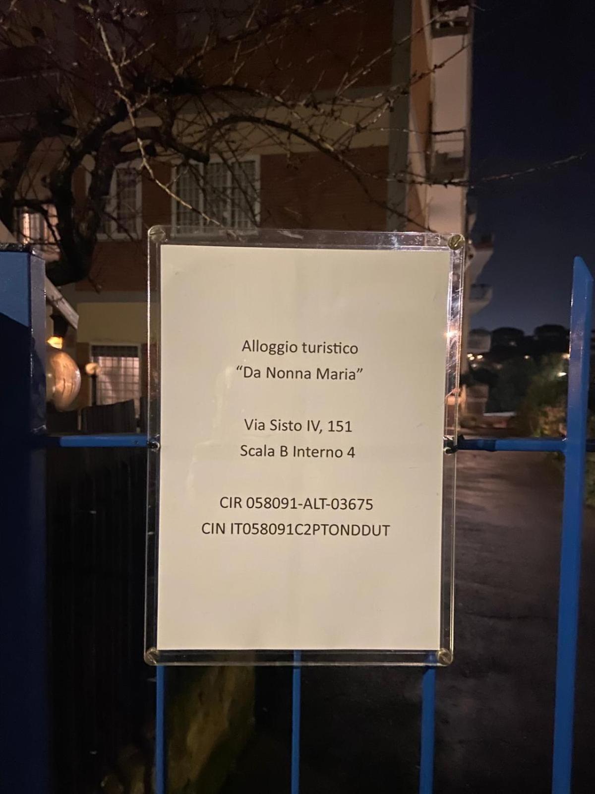 로마 Da Nonna Maria 아파트 외부 사진